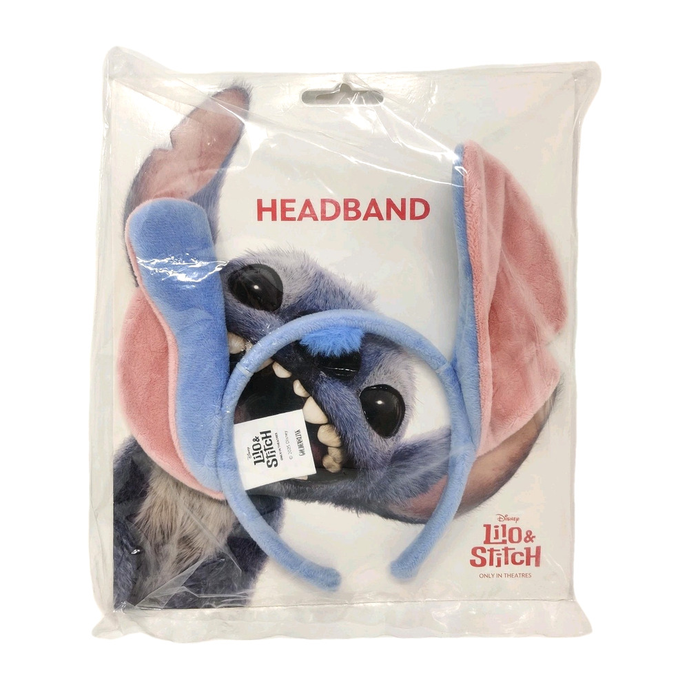 2025 Disney Lilo & Stitch Movie Stitch Ears Headband Collectible Costume NEW